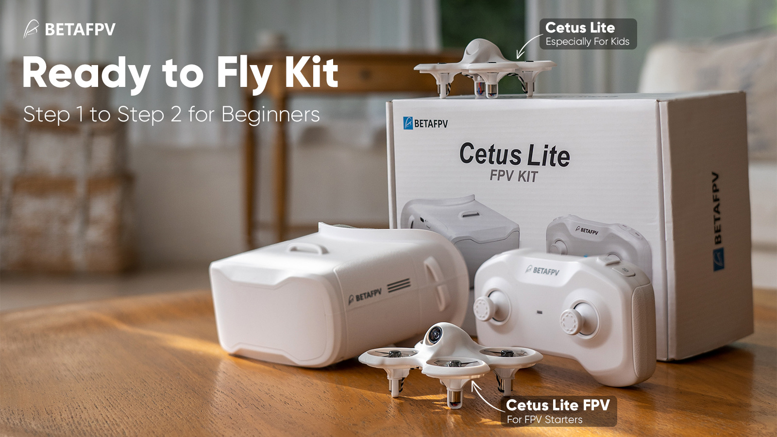 betafpv cetus lite fpv穿越机圈圈机有刷入门遥控飞机四轴飞行器