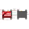 akk race ranger 5.8g long range transmitter vtx 1.6w switchable transmitter support smart audio for fpv rc drone