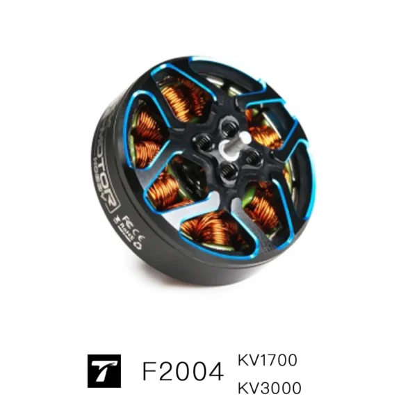 f2004 kv1700/kv3000 t motor metal 4 5" 6s ultralight drone brushless motors with 503w max power for fpv rc uav