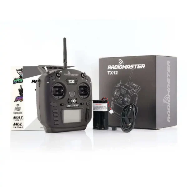 radiomaster tx12 edgetx open source rc transmitter hall effect gimbal multi protocol module support drone remote controller