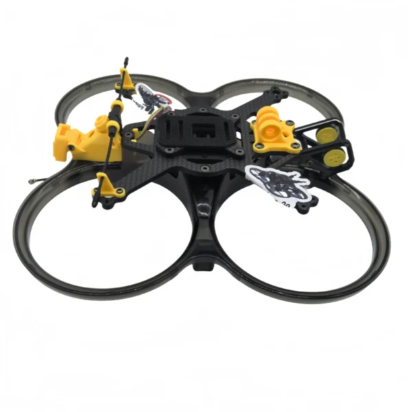 lightweight 3.5 inch carbon fiber fpv drone frame for racing freestyle long range quadcopter parts with 2mm plastic upper plate