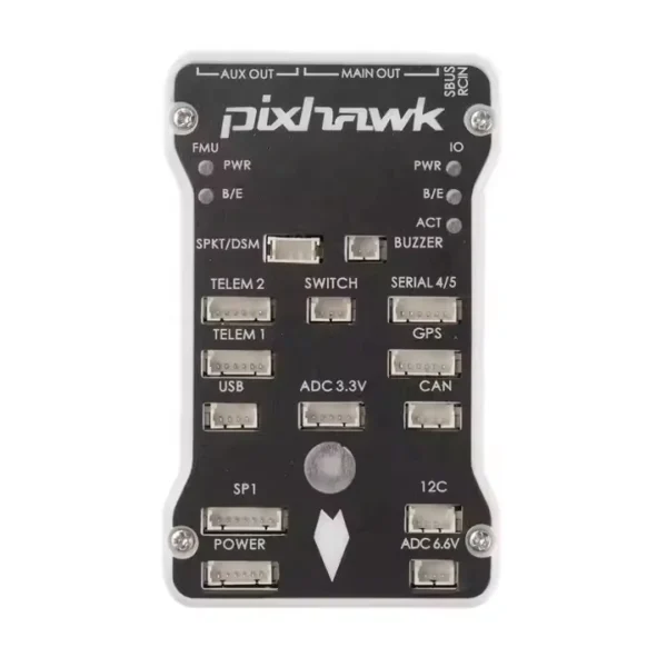 rc pixhawk px4 autopilot 2.4.8 32 bit flight control px4fmu px4io safety switch buzzer 1g sd diy drone multirotor motor power