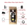 3km 5km 10km 15km 20km 30km 40km 50km fiber optic reel bucket module sky end ground end flight distance 3 10km for fpv rc drone