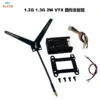 fpv 1.2g 2w 1.3g 2.5w vtx video transmission transmitter 8ch frequency point long distance fpv fixed wing flyto