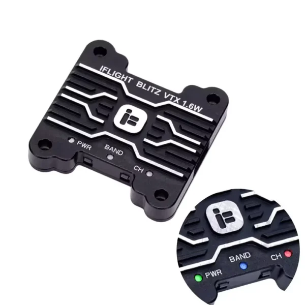 best selling iflight blitz 5.8g vtx 1600mw 1.6w high power video transmission 40channels long range fpv drone vtx