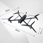 fpv drone 10 inch 5kg professional foldable fpv drone kit with 4k camera playload drones accessories