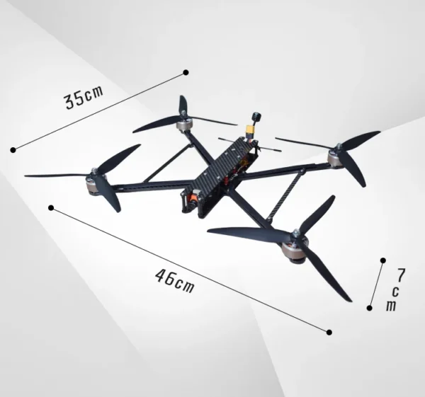 fpv drone 10 inch 5kg professional foldable fpv drone kit with 4k camera playload drones accessories