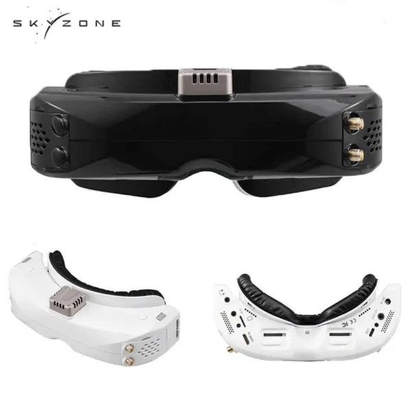 skyzone sky04o pro v2 fpv goggles 5.8ghz 48ch steadyview receiver oled dvr hd racing headset for fpv rc drone
