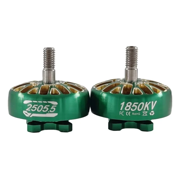 powerful 2505.5 permanent magnet brushless motor kv 1550/1850 ip54 waterproof high efficiency ie2 titanium alloy shaft 16 24v