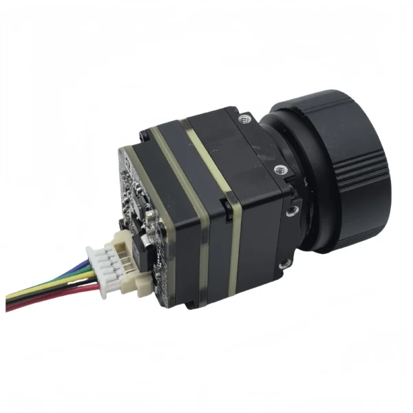 640x512 thermal imaging camera module cmos sensor 0.83" screen >40x optical zoom 180 wide angle cvbs/uvc/rj45 output 9mm lens