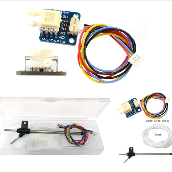 matek system aspd 4525 digital air speed sensor drones accessories for f4 f22 765 fixed wing
