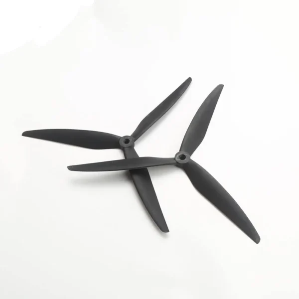7inch 8inch 9inch 10inch drone blade 7040 8040 9045 1050 three blade propeller fiberglass nylon drone propellers