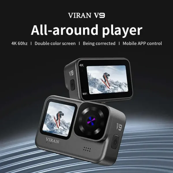 100% factory customization private mold 4k 60fps eis body waterproof 4k action camera