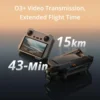mavic 3 pro commercial standard kit rc screen controller dual camera 5.1k 4k 120fps over 10km transmission