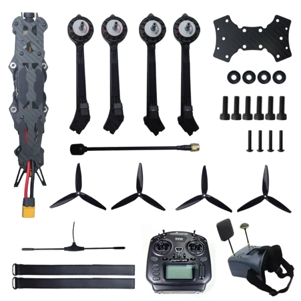 droview heavy payload 2 8kg fpv drone 7 10 13 15 inch, vtx 2.5 10w vrx 100 750mhz ti/ir camera, long distance racing drone fpv