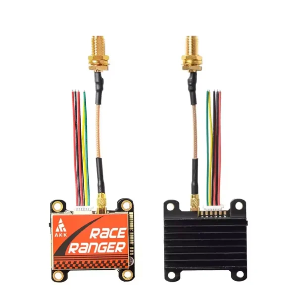 akk race ranger 5.8g long range transmitter vtx 1.6w switchable transmitter support smart audio for fpv rc drone