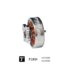 t motor p1804 brushless fpv racing motor high thrust low noise for drones/quadcopters/uav 4s/6s systems ip55 waterproof