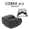 skyzone cobra x v4 5.8ghz 48ch 2 6s fpv goggles 4.1'' 1280*720 lcd screen head tracker dvr for fpv racing drone accessories