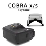 skyzone cobra x v4 5.8ghz 48ch 2 6s fpv goggles 4.1'' 1280*720 lcd screen head tracker dvr for fpv racing drone accessories