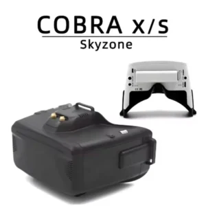 skyzone cobra x v4 5.8ghz 48ch 2 6s fpv goggles 4.1'' 1280*720 lcd screen head tracker dvr for fpv racing drone accessories