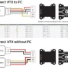 best selling iflight blitz 5.8g vtx 1600mw 1.6w high power video transmission 40channels long range fpv drone vtx