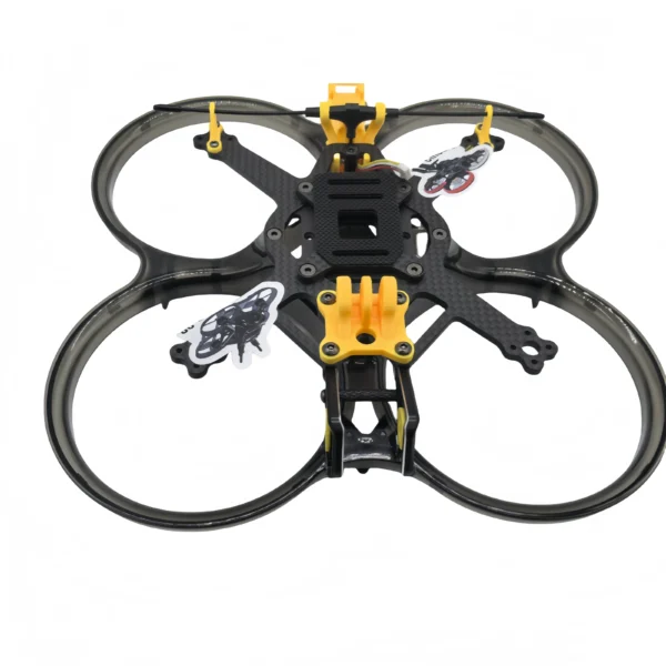 lightweight 3.5 inch carbon fiber fpv drone frame for racing freestyle long range quadcopter parts with 2mm plastic upper plate