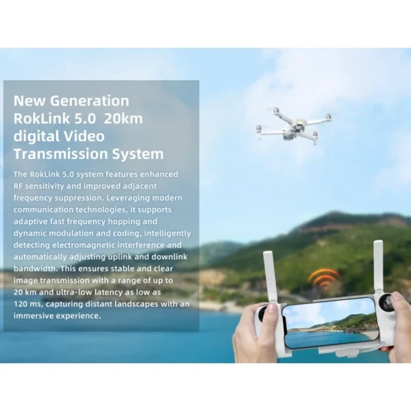 fimi x8t v640 640*480 thermal infrared lens roklink 5.0 20km video transmission drone for search and rescue power inspection