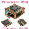 h743 flight control flying tower 3 8s bl 55a 60a 70a brushless esc 13 inch 15 inch betaflight/ardupilot dual icm42688 p metal