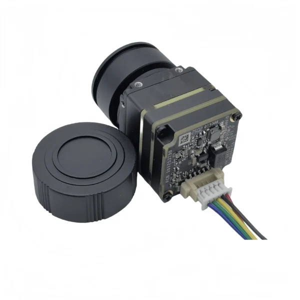 640x512 thermal imaging camera module cmos sensor 0.83" screen >40x optical zoom 180 wide angle cvbs/uvc/rj45 output 9mm lens