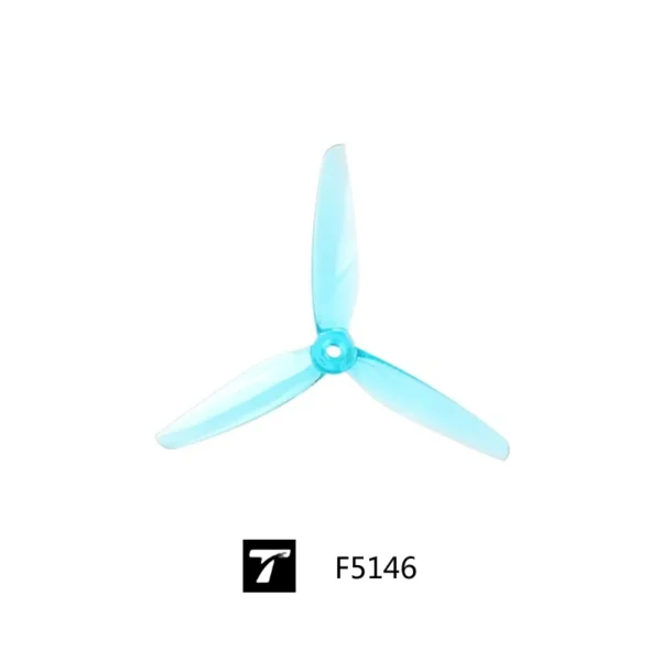 f5146 fpv drone propeller 5.1x4.6 durable plastic props for racing freestyle quadcopter uav for fpv drone parts