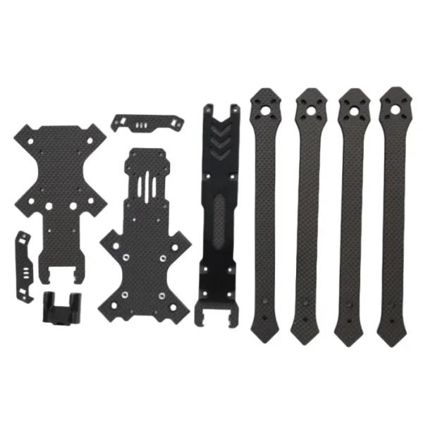 nemesis 8 inch professional through the rack uav drone long range fpv agricultural quadcopter flower fly load carbon fiber