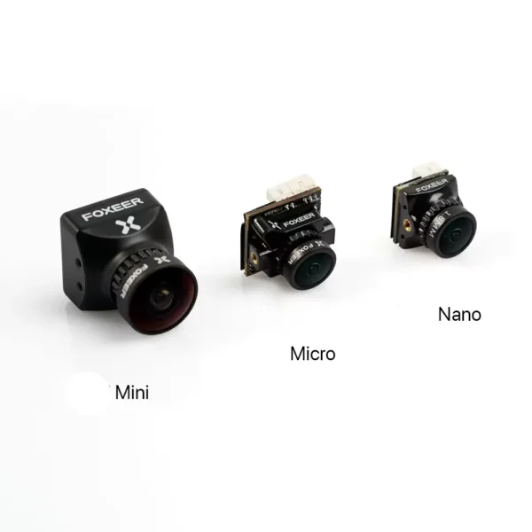 foxeer micro razer 1200tvl fpv camera switchable 1.8mm lens 4ms latency