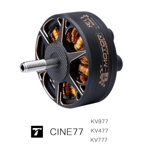 cine77 ligpower brushless permanent magnet explosion proof cinematic motor for 9 10'' x4&x8 6kg thrust drones