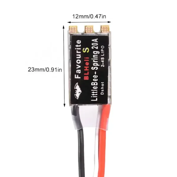 little bee blheli s 20a 30a electronic speed controller 2 4s lipo mini drone brushless esc drone parts for fpv bls shot modes