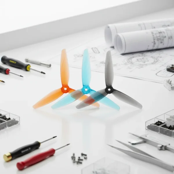 f5146 fpv drone propeller 5.1x4.6 durable plastic props for racing freestyle quadcopter uav for fpv drone parts