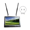 9 inch 5.8g fpv camera field monitor with 800x480 20hz 20khz stereo dual receiver for rc fpv drone quadcopter