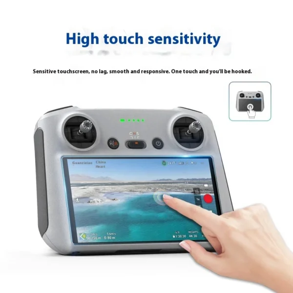 mini 3 4 pro uav screen film remote controller film applicable rc rc pro2 tempered film drones accessories