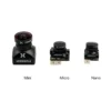 foxeer razer mini v2 fpv camera 1200tvl 16:9 pal ntsc switchable for rc drone
