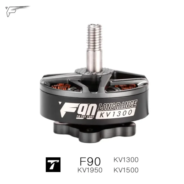 tmotor f90 kv1300 x8 brushless waterproof low noise fpv racing drone motor for long endurance film shooting and long line flight