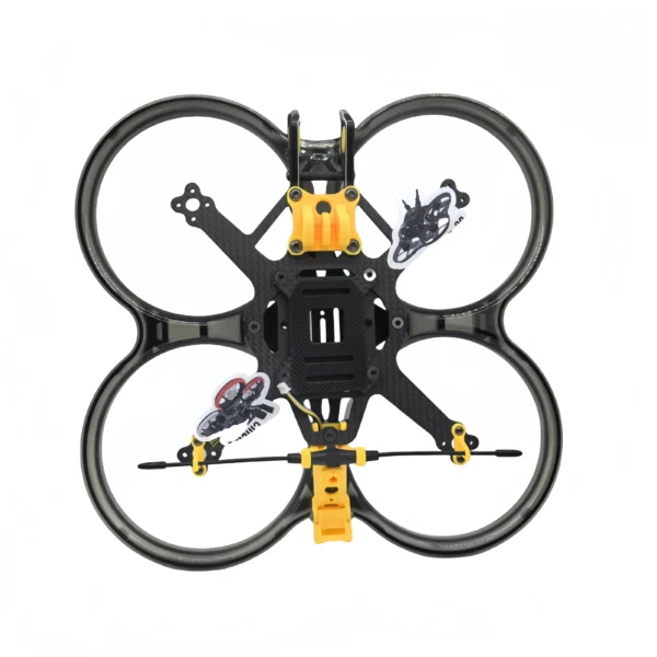 lightweight 3.5 inch carbon fiber fpv drone frame for racing freestyle long range quadcopter parts with 2mm plastic upper plate