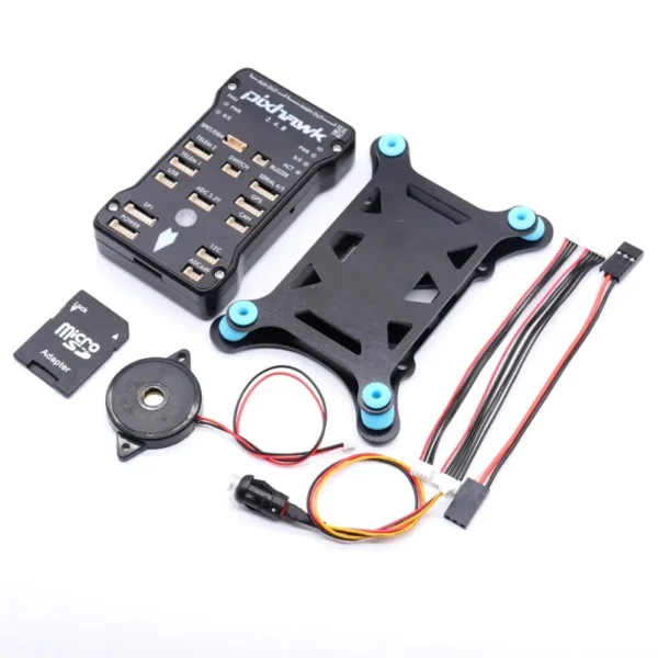 pixhawk 2.4.8 flight controller 4g tf card safety button buzzer ppm encoder 3 line (4pin1.25 / 6pin1.25 / 3pin2.5.4) drone