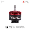 v3115 t motor fpv racing drone motor 3 12s kv400/640/900/1050 brushless aluminum alloy 12n14p configuration 8 11 inch x4/x8