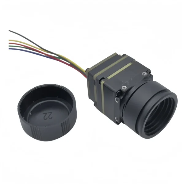 640x512 thermal imaging camera module cmos sensor 0.83" screen >40x optical zoom 180 wide angle cvbs/uvc/rj45 output 9mm lens