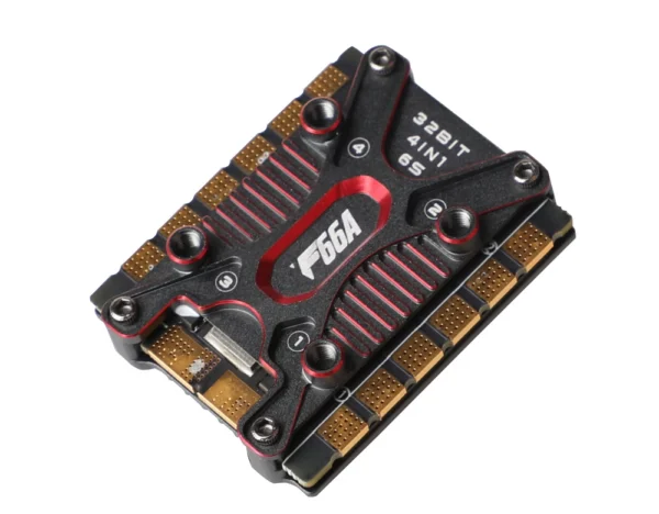ligpower f66a mini 4in1 metal fpv esc with private mold delivers 66a continuous current for compact 3s to 6s drone builds