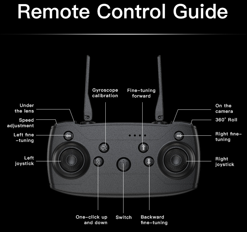跨境航拍无人机四轴飞行器玩具遥控飞机drone无刷vrtemu外贸玩具