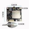厂家fpv5.8g2w图传vtx高频率穿越机无人机稳定飞行器配件户外监控
