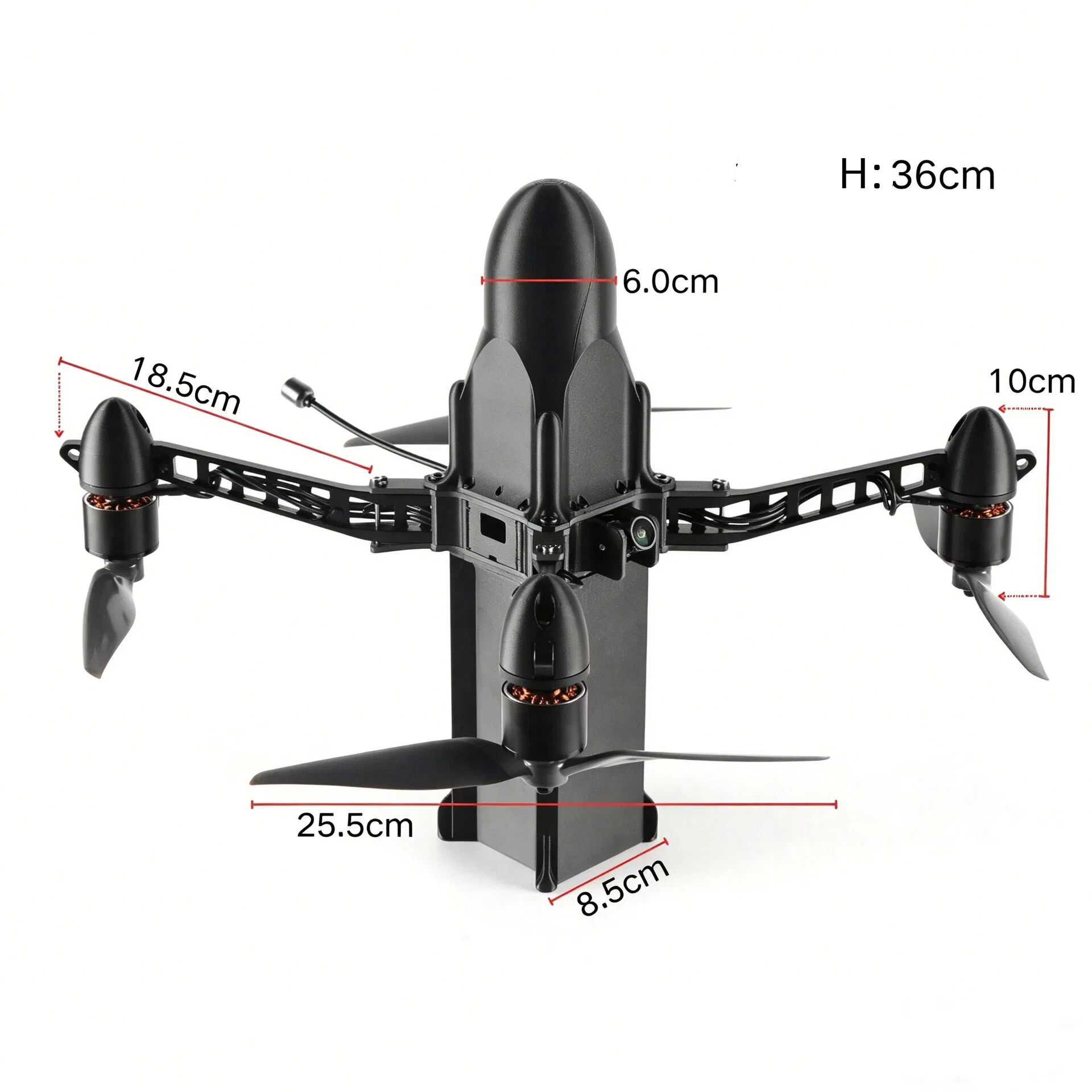 13-inch AI Rocket FPV Drone High-Performance Heavy-Payload Aircraft 10寸 fpv小火箭无人机拦截ai穿越机高性能四轴竞速航模载重飞行器
