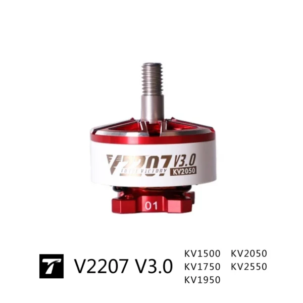 t motor v2207 v3.0kv1750 wholesale supplier compact 6s rc brushless fpv drone engine for drone fpv racing drone multi helicopter