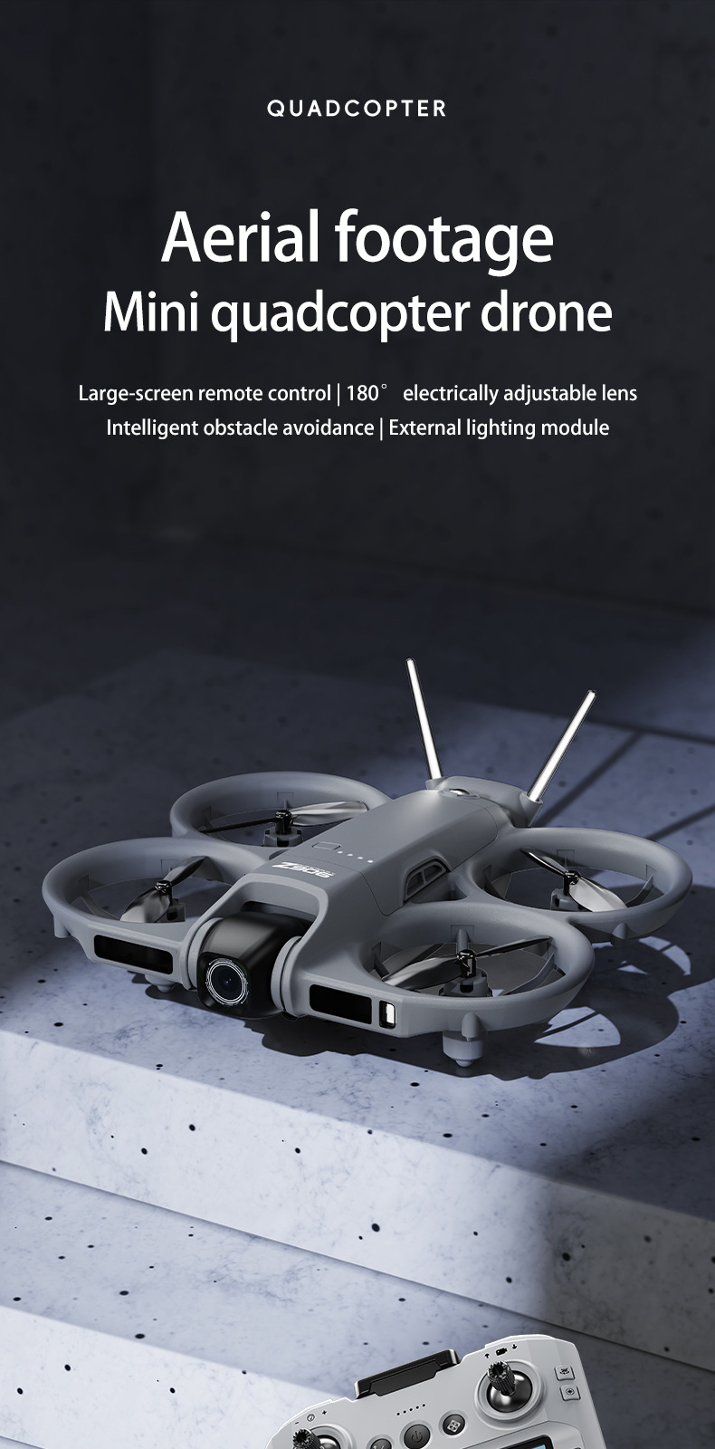 跨境z906无人机航拍双摄电调避障飞行器玩具遥控飞机drone批发