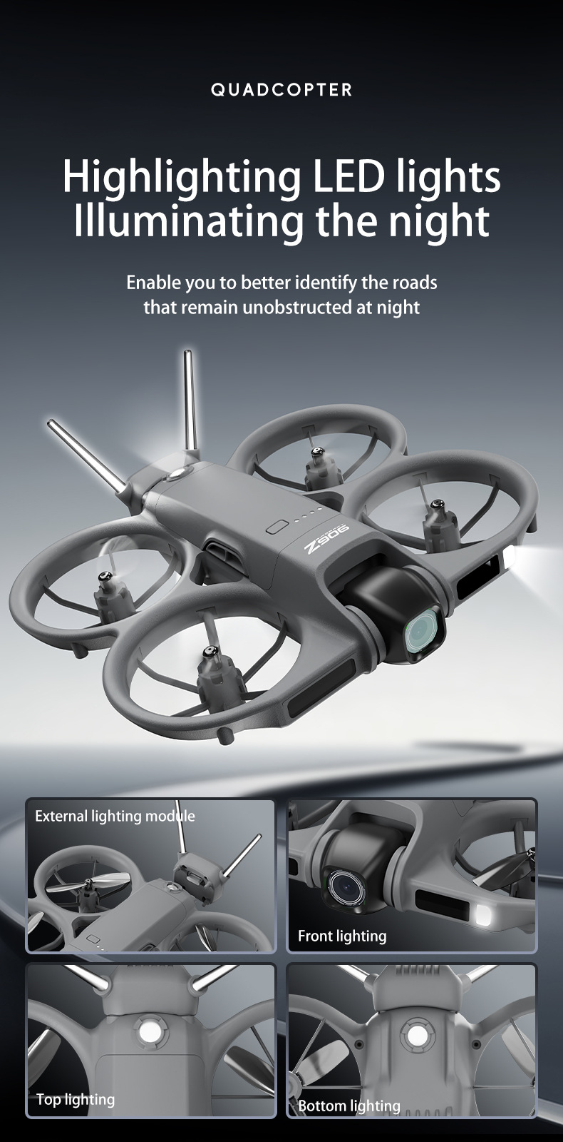 跨境z906无人机航拍双摄电调避障飞行器玩具遥控飞机drone批发